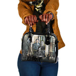 Booker T. Washington Shoulder Handbag Historic Portrait Collage Civil Rights Legacy Educational Pioneer Design - African Pride