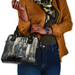 Booker T. Washington Shoulder Handbag Historic Portrait Collage Civil Rights Legacy Educational Pioneer Design - African Pride