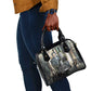 Booker T. Washington Shoulder Handbag Historic Portrait Collage Civil Rights Legacy Educational Pioneer Design - African Pride