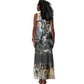 Booker T. Washington Tank Maxi Dress Historic Portrait Collage Civil Rights Legacy Educational Pioneer Design - African Pride