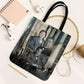 Booker T. Washington Tote Bag Historic Portrait Collage Civil Rights Legacy Educational Pioneer Design - African Pride