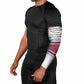 James Baldwin Arm Sleeves Artistic Portrait Quote on Love and Awareness Civil Rights Tribute - African Pride