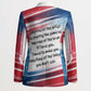 James Baldwin Blazer Artistic Portrait Quote on Love and Awareness Civil Rights Tribute - African Pride