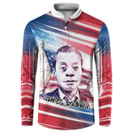 James Baldwin Button Sweatshirt Artistic Portrait Quote on Love and Awareness Civil Rights Tribute