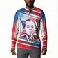 James Baldwin Button Sweatshirt Artistic Portrait Quote on Love and Awareness Civil Rights Tribute