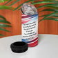 James Baldwin 4 in 1 Can Cooler Tumbler Artistic Portrait Quote on Love and Awareness Civil Rights Tribute - African Pride