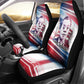 James Baldwin Car Seat Cover Artistic Portrait Quote on Love and Awareness Civil Rights Tribute - African Pride