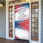 James Baldwin Door Cover Artistic Portrait Quote on Love and Awareness Civil Rights Tribute - African Pride