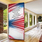 James Baldwin Door Cover Artistic Portrait Quote on Love and Awareness Civil Rights Tribute - African Pride