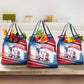 James Baldwin Grocery Bag Artistic Portrait Quote on Love and Awareness Civil Rights Tribute - African Pride