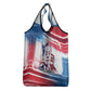 James Baldwin Grocery Bag Artistic Portrait Quote on Love and Awareness Civil Rights Tribute - African Pride