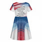 James Baldwin Kid Short Sleeve Dress Artistic Portrait Quote on Love and Awareness Civil Rights Tribute TS04
