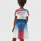 James Baldwin Kid Short Sleeve Dress Artistic Portrait Quote on Love and Awareness Civil Rights Tribute TS04