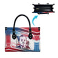 James Baldwin Leather Bag Artistic Portrait Quote on Love and Awareness Civil Rights Tribute - African Pride