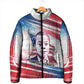 James Baldwin Padded Jacket Artistic Portrait Quote on Love and Awareness Civil Rights Tribute - African Pride