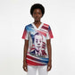James Baldwin Scrub Top Artistic Portrait Quote on Love and Awareness Civil Rights Tribute - African Pride
