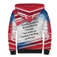 James Baldwin Sherpa Hoodie Artistic Portrait Quote on Love and Awareness Civil Rights Tribute - African Pride