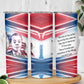 James Baldwin Skinny Tumbler Artistic Portrait Quote on Love and Awareness Civil Rights Tribute - African Pride