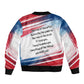 James Baldwin Sleeve Zip Bomber Jacket Artistic Portrait Quote on Love and Awareness Civil Rights Tribute - African Pride