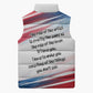 James Baldwin Sleeveless Puffer Jacket Artistic Portrait Quote on Love and Awareness Civil Rights Tribute - African Pride