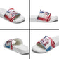 James Baldwin Slide Sandals Artistic Portrait Quote on Love and Awareness Civil Rights Tribute - African Pride