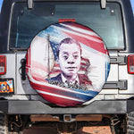 James Baldwin Spare Tire Cover Artistic Portrait Quote on Love and Awareness Civil Rights Tribute - African Pride