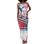 James Baldwin Tank Maxi Dress Artistic Portrait Quote on Love and Awareness Civil Rights Tribute - African Pride