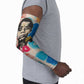 James Baldwin Arm Sleeves Colorful Graffiti Style Portrait The Fire Next Time Text Bold Civil Rights Tribute - African Pride