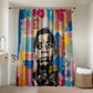 James Baldwin Bathroom Set Colorful Graffiti Style Portrait The Fire Next Time Text Bold Civil Rights Tribute - African Pride