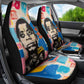 James Baldwin Car Seat Cover Colorful Graffiti Style Portrait The Fire Next Time Text Bold Civil Rights Tribute - African Pride