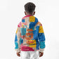 James Baldwin Kid Hoodie Colorful Graffiti Style Portrait The Fire Next Time Text Bold Civil Rights Tribute - African Pride