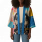 James Baldwin Kimono Colorful Graffiti Style Portrait The Fire Next Time Text Bold Civil Rights Tribute - African Pride