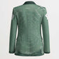James Baldwin Blazer Green Handwritten Script Design Smiling Portrait Civil Rights and Literature - African Pride