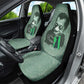 James Baldwin Car Seat Cover Green Handwritten Script Design Smiling Portrait Civil Rights and Literature - African Pride