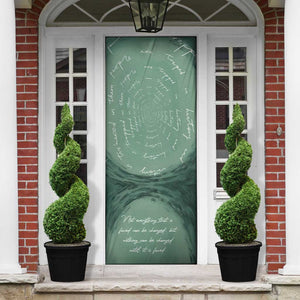James Baldwin Door Cover Green Handwritten Script Design Smiling Portrait Civil Rights and Literature - African Pride
