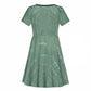 James Baldwin Kid Short Sleeve Dress Green Handwritten Script Design Smiling Portrait Civil Rights and Literature TS04