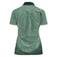 James Baldwin Women Polo Shirt Green Handwritten Script Design Smiling Portrait Civil Rights and Literature TS04