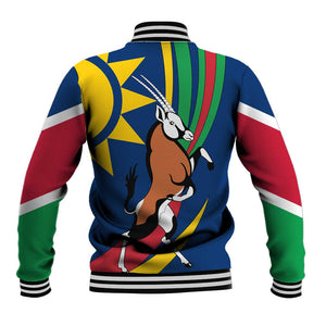 African Fish Eagle Namibia Baseball Jacket Gemsbok Supporters Style
