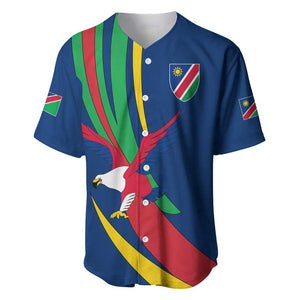 African Fish Eagle Namibia Baseball Jersey Gemsbok Supporters Style