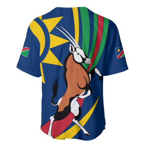African Fish Eagle Namibia Baseball Jersey Gemsbok Supporters Style