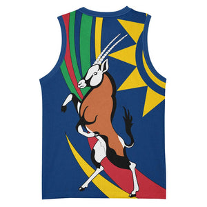 African Fish Eagle Namibia Basketball Jersey Gemsbok Supporters Style - African Pride