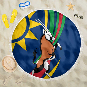 African Fish Eagle Namibia Beach Blanket Gemsbok Supporters Style