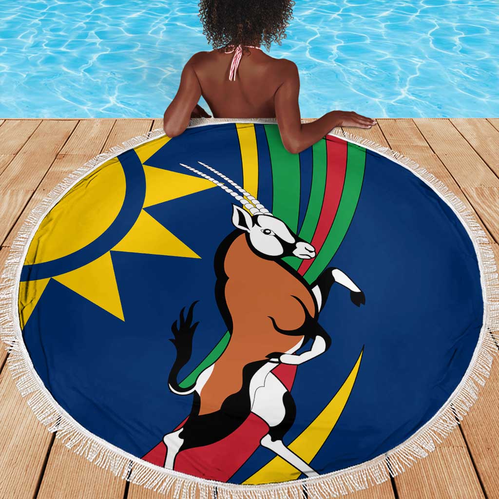 African Fish Eagle Namibia Beach Blanket Gemsbok Supporters Style