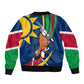 African Fish Eagle Namibia Bomber Jacket Gemsbok Supporters Style
