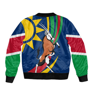 African Fish Eagle Namibia Bomber Jacket Gemsbok Supporters Style