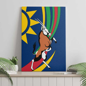 African Fish Eagle Namibia Canvas Wall Art Gemsbok Supporters Style