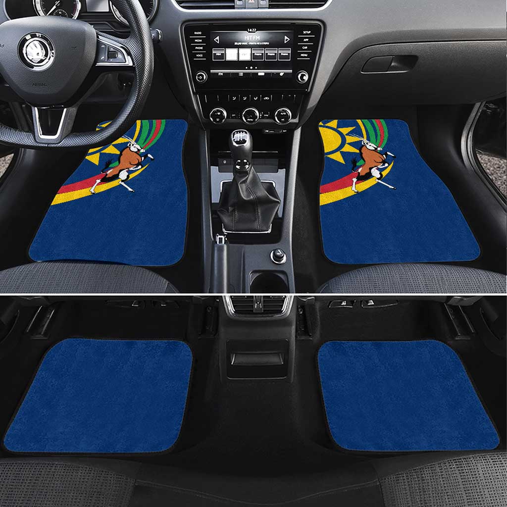 African Fish Eagle Namibia Car Mats Gemsbok Supporters Style