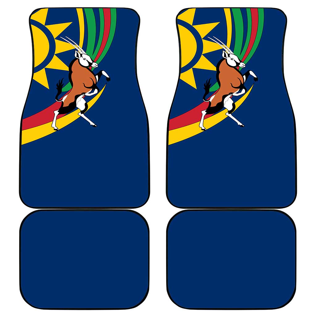 African Fish Eagle Namibia Car Mats Gemsbok Supporters Style