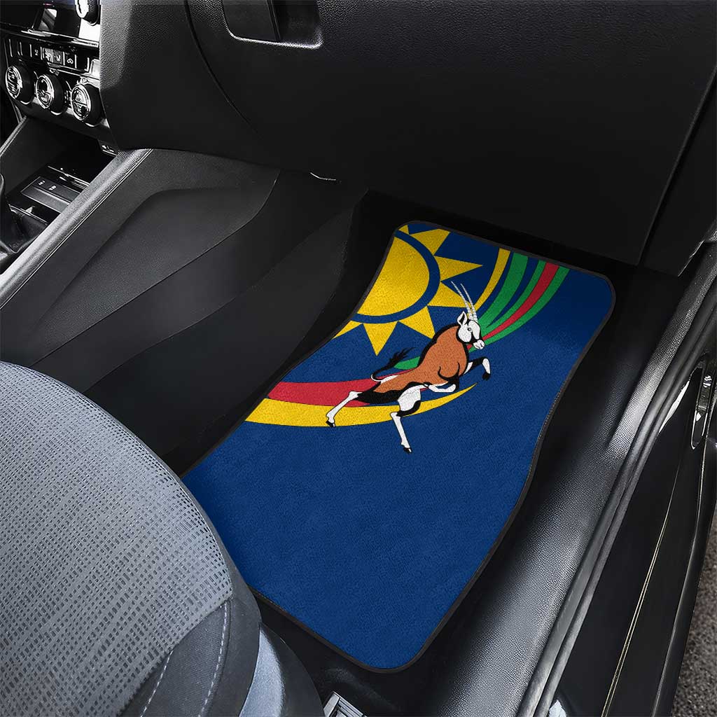 African Fish Eagle Namibia Car Mats Gemsbok Supporters Style