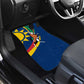 African Fish Eagle Namibia Car Mats Gemsbok Supporters Style